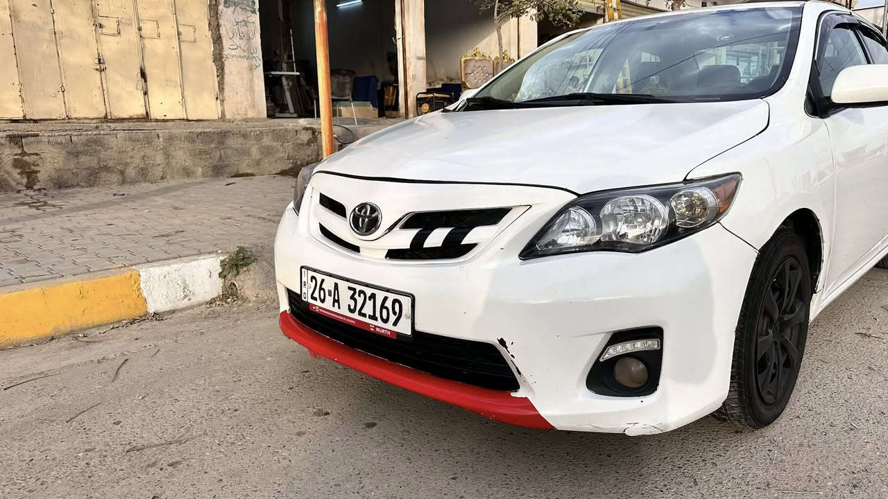 كورله البيع العنوان صلاح الدين بيجي موديل 2012 امريكي سياره بسمي سنويه وهزه  جديده وصدر وتايرات جدد ضرر 3قطع وتكمه جهت السكن سعر 110وبيها مجال  الستفسار ***********
