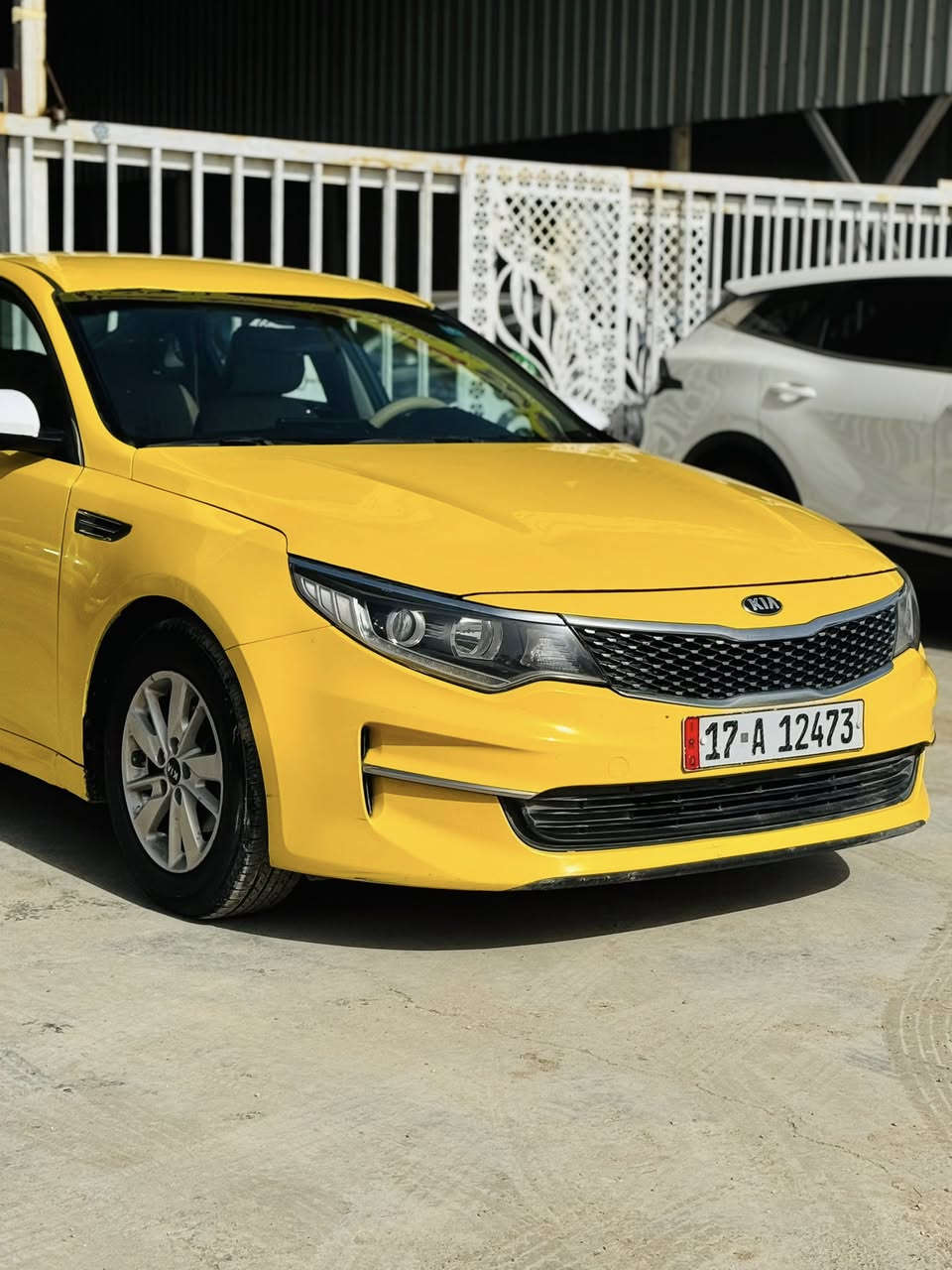 كيا اوبتما           معرض سيد حسام الشرفي
                2017 خليجي
اصفر رقم مثنى الدولي تكسي
سيارة جديده ونظيفه
      بيها بنيد فقط 
كير ومكينه نظيف
المكان بابل الشوملي قرب السيطرة
للاستفسار 
*********** سيد عباس
