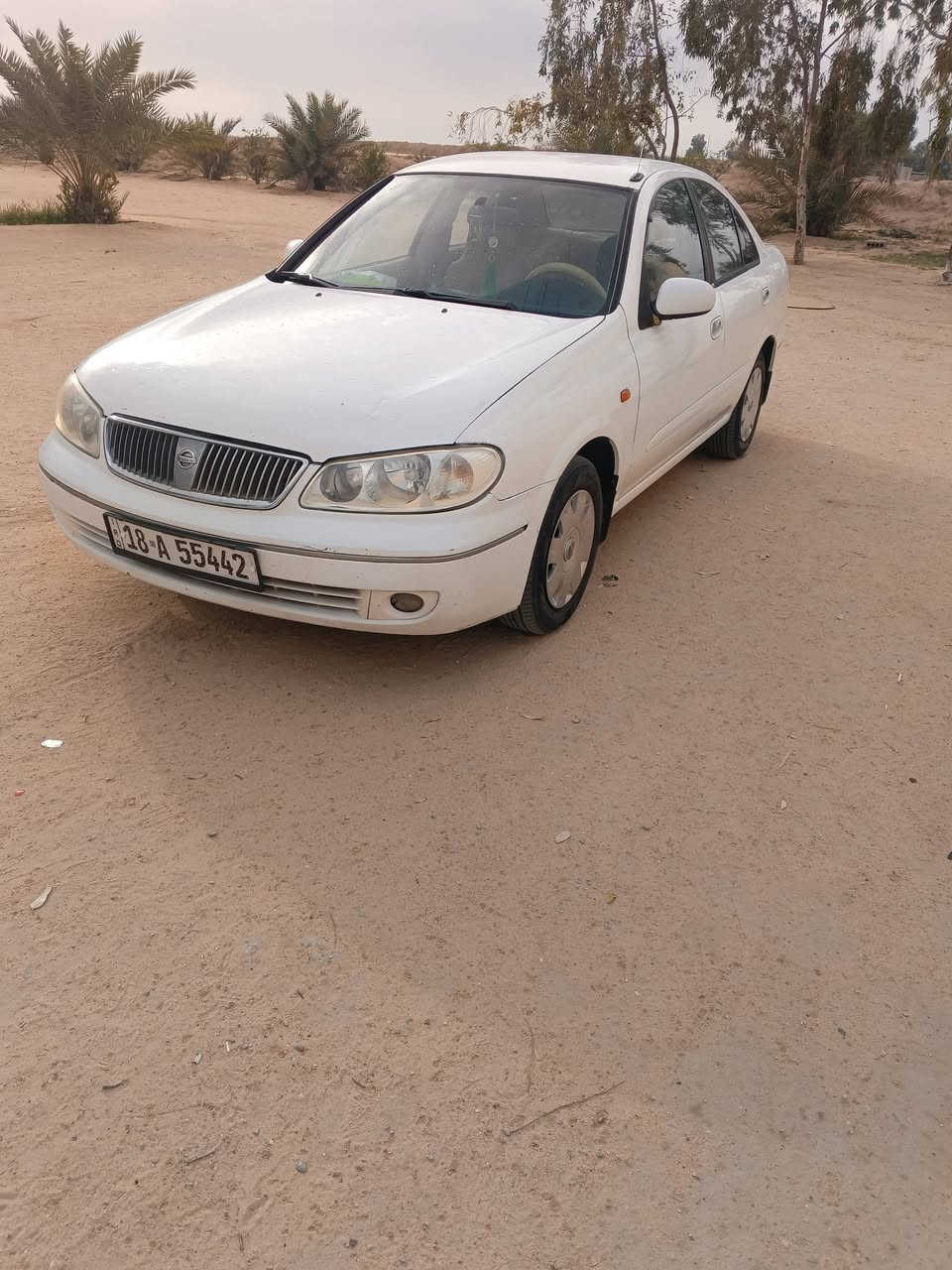 سياره نيسان سني 2009ياباني  سياره بأسمي االسنويه ل2030قطعتين صبغ بنيد وجاملغ العسر 98
*********** 
المكان الحيدرية النجف
