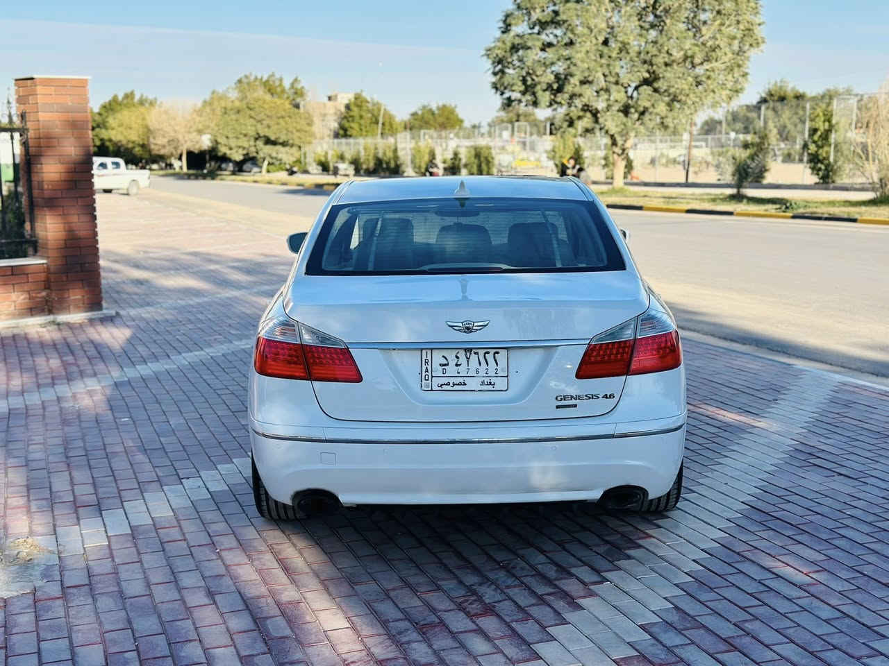 جنسس مديل 2010
وارد امريكي حادث جاملغ امامي بدون ارباك 
صبغ جماليه فقط 
كير ومحرك وتبريد خير من اللّه مسوي ادامه كامله 
رقمها بغداد السياره مكانها كربلاء مشروع وطني
تخم تاير ويل جديد 
كشن جلد كهربائي وتدفئة بالكشن
مري شفط واشاره ترحيب
برده سلايت
مثبت سرعه ومانع الانزالاق
ماوس تحكم 
فتحة سقف طكتين
فول vip اعله فئه 
سعر ٩٧ ورقه 
للاستفسار ***********
