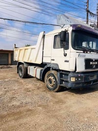 قلاب للبيع مان صقر موديل 1997 رقم اربيل محرك بي تنقيص قليل كير 4+4 شرط...