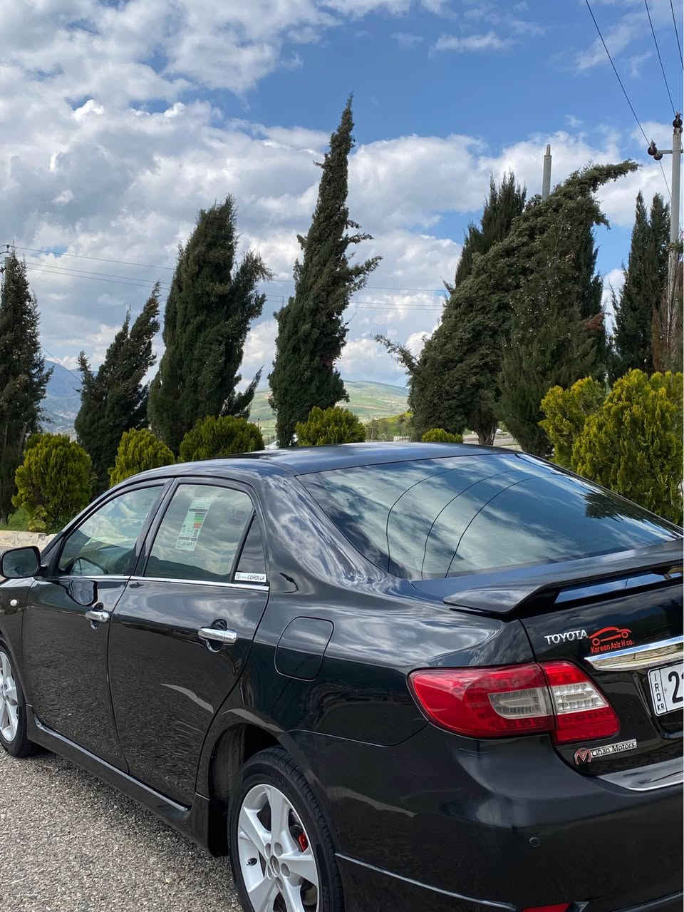 کرۆلا ٢٠١٣مەکینە ١.٨ گێر تۆماتیک خلیجی
سەنەوی تازەیە بە شەرتی خەرامە و بەناو کردن
 ناو فۆرمیکایە شاشەو usb و aux و کامیرە و حاسە و سوکان ڤۆلیۆمە سەیارەکە سپۆرتە پێنج ویلکەپی بیلادییە لایت ئەڵقە و عەدەسەیە بەگلایتی لیزەرە سەیارەکە جایزە و هی مەعرەز نییە یەک چەمەلغی پێشەوەی سەکن بۆیاخە بێ ناو گرتن پشت و پێشی کەپسە بۆ نرخ پەیوەندی بکە: 0770 388 3138 السليمانية, العراق
