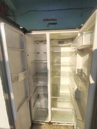 ثلاجه بابين • شغال • برطله طريق خزنه