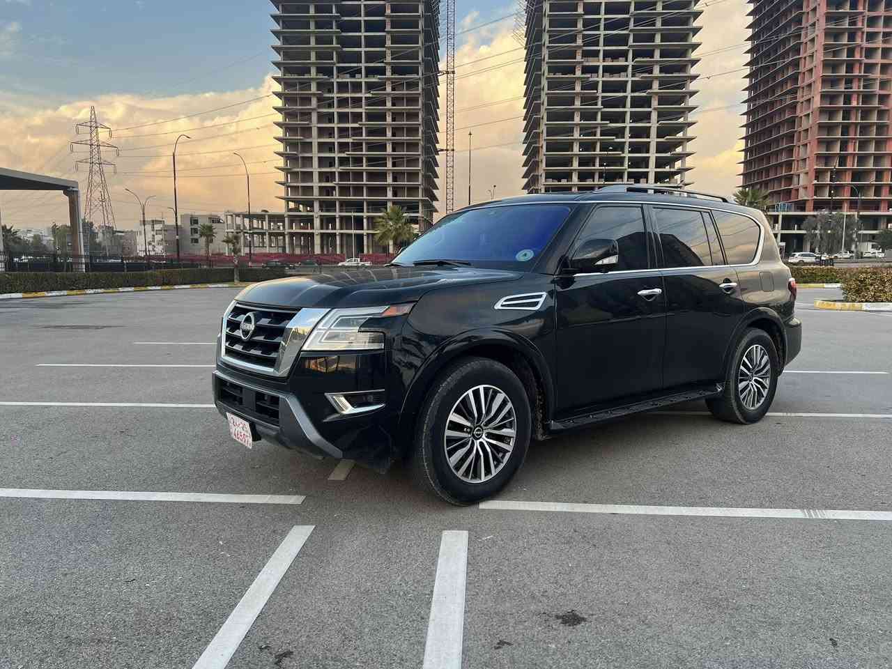 سلام عليكم / سيارة للبيع نيسان ارمادة
موديل 2023

 لون سيارة اسود

داخل سيارة اسود جلد 

ماشية 50 الف ميل 

بدون دواخل بدون صبغ 

بيها نص جاملخ امامي تعديل بارد 

رقم كاتي تترقم دهوك اربيل سليمانية 

السعر راسلني عل خاص او اتصل عل رقم ***********
