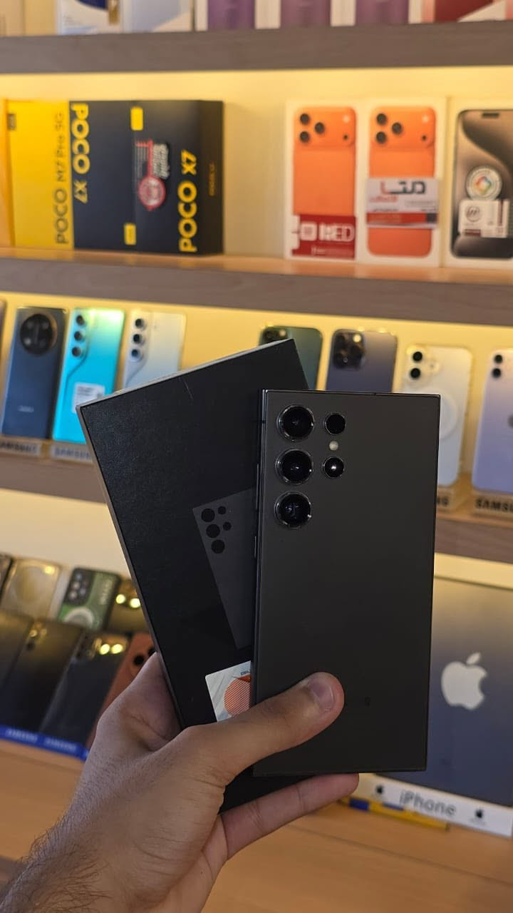 Samsung S24 Ultra 🔥🔥
نظافه 100/100
كامل ملحقات 
بسعر كلش حلو 

📍الديوانية_شارع المصورين _مكتب علي 2
📞***********
