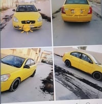 اكسنت أمريكي موديل ٢٠٠٨ رقم نينوى هيه وغرمات مصفره ضرر بابين تبديل بدو...