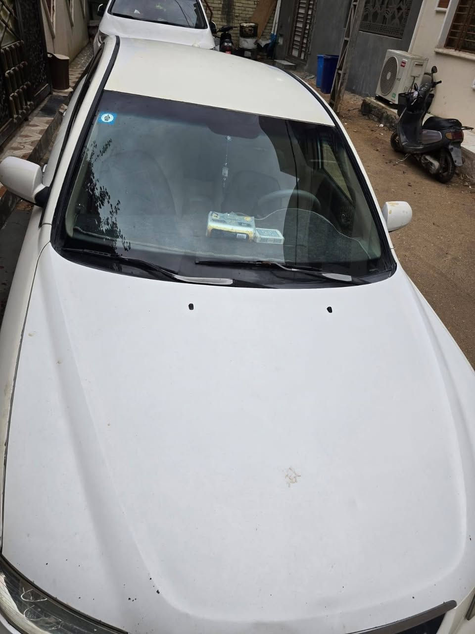 سلام عليكم
سوناتا موديل 2008

6 سلندر 

امريكي حادث جاملغ امامي بيه قطع صبغ بس ابيعك حزام 

گير مكينه كهربائيات كفاله 

 تبريد ثلج

  سياره نضيفه غرفة جديدة 

5 ويل كب 

القماره اثرجراد بس مابين ابد لان بيضه 

السياره نضيفه وجاهزه مال جنيان 

سعر 95
***********
