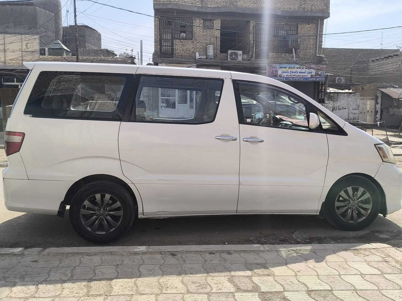 السلام عليكم متاح سياره تيوتا الفارد 
السياره سبعه راكب 
حجم المكينه 2400
مدوشمه جديد 
مديل 2004 لون ابيض 
مكفوله من الصبغ والضربه من عدا الدعاميات مصبوغات
مبدل مكينه جديده قبل شهرين 
كهربائات كلها شغاله 
تبريد جاهز 
تخم تاير 
باتري جديد 
السياره باسمنه 
حداديه جديده 
السياره ماعيزه لو الف دينار 
سنويه لغايه 2027
السعر فقط. 120 ومجالها قليل والشراي يدلل 
عنوان السياره بابل القاسم.. قرب المستشفئ 
للتواصل اتصل عله الرقم ‏‪0781 530 5010‬‏ خاص ماعدي
