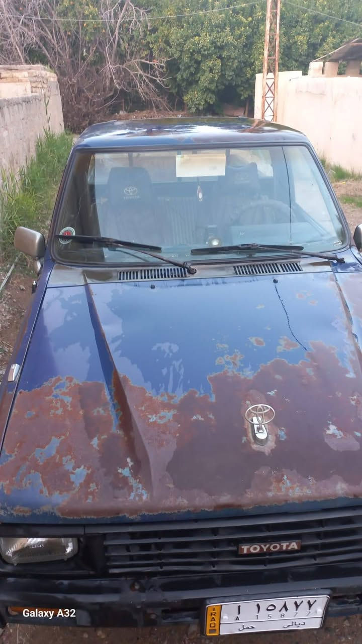 سلام عليكم ورحمة الله وبركاته اخوان سيارة بيكم تويوتا موديل ٨٥ البيع كير ومحرك جديد مكفولة من شاصي ومن اكسل غرفة بلادية مسجل سيدي شغال ساعة شغالة كل شي شغال سيارة على وضع شركة تخم تاير جديد باتري جديد رقم ديالى مشروع وطني سنوية ٢٨ بسمي سيارة احلى من الصور الف ما تصرف عليهةالسعر ٤٥ وبيهة مجال  رقم تليفون *********** مكاني بغداد الراشدية
