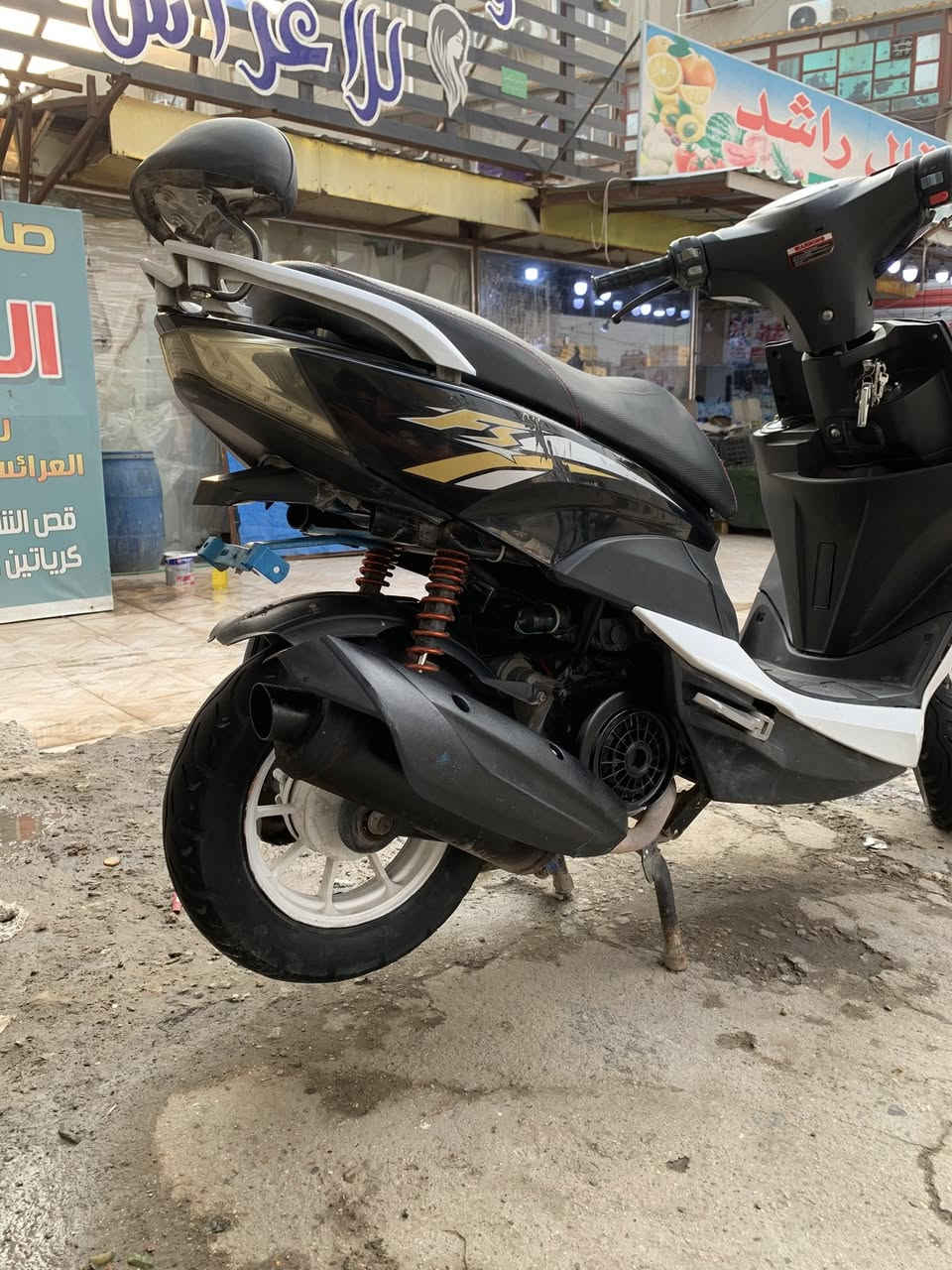 ‏سلام عليكم Sf ‏￼ ‏للبيع ‏ ‏دراجة جيدة ￼السعر 400   ***********
