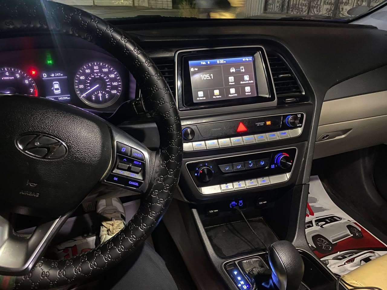 سوناتا موديل ٢٠١٨ وارد امريكي لونها بحري رقم بغداد باسمي رقم وهزة جديدة السيارة جاهزة ومابيها نقص
نقطة عمياء اشاير بالمري شاشة كبيرة كار بلي كامرة دوارة
مكانها بغداد الشعب 
وهذا رقم صاحبها

0773 027 0007
