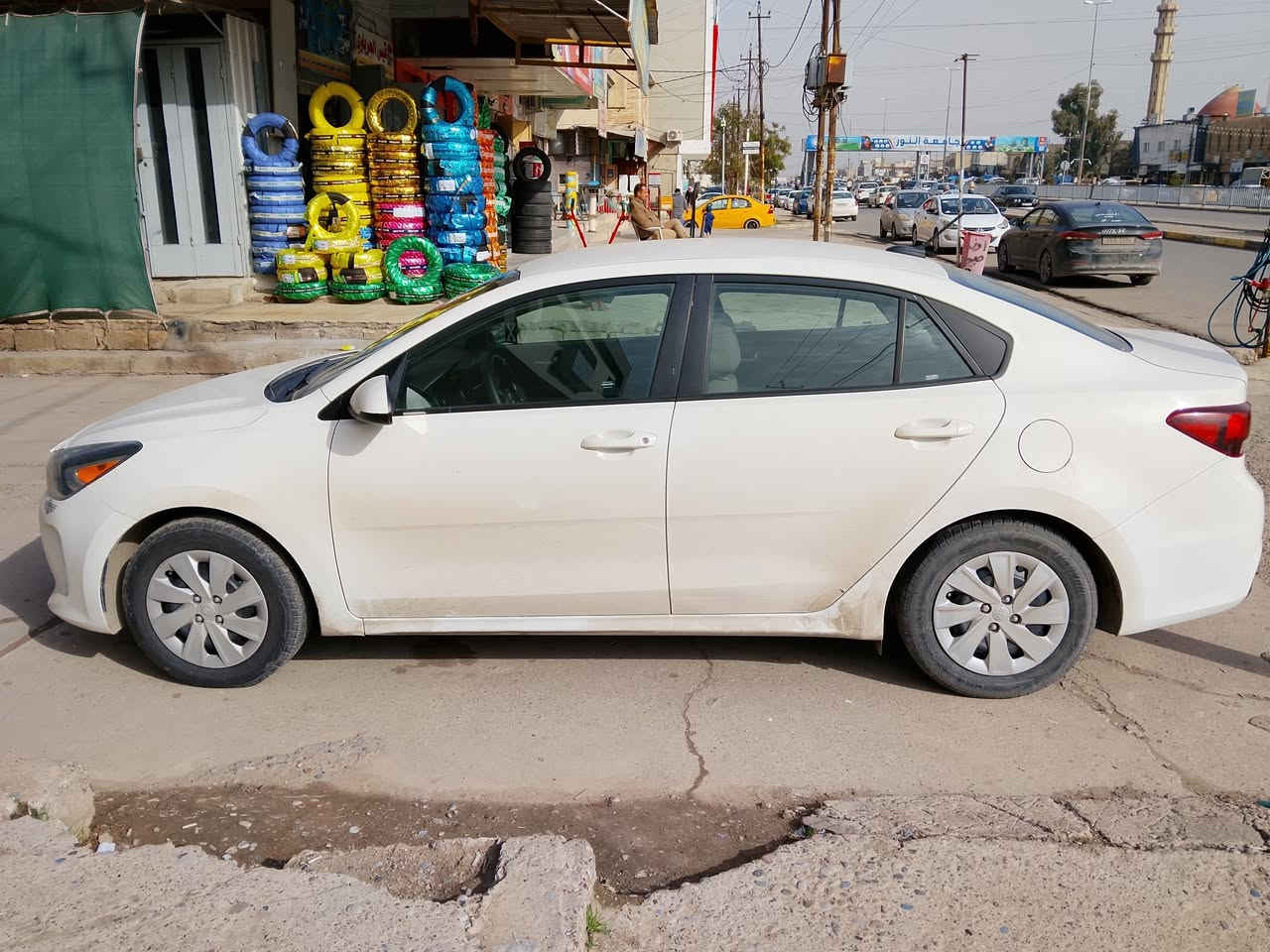 كيا ريو  2018 s
مواصفات ال s معروفه ( تحكمات ستيرن جهتين، شاشة ، كاميرا ، مانع انزلاق ، مثبت سرعة ، و الخ ... ) 

ضرر امريكا حيل خفيف جاملغ النفر بارد فقط بدون صبغ وشوية بلباب الامامي والخلفي نفس الصفحه صبغ فقط لا ايربك ولا دواخل نهائياً ومنزل صورة الضرر بلمنشور 

وهذا رقم الشاصي 3kpa24ab5je071144

كير اي تي ( المرغوب ) شرط محرك شرط ١٠٠٪ 

محرك ١٦ gdi معلي كازكيت علمود منع لدوانز شرط شغل بلادي بانزين عادي وبطناش ومشي ومعدل بدون دوانز تراي وين ما يعجبك ( لا صرف ولا نفخ ولا صوت ولا اي شي ) 

ماشية 59 بحالة الوكالة من كلشي 

سنوية ٢٠٣٠ رقم جديد هزة ٢٠٢٦ 

شرط الوكالة والتحويل 

كاربون بانزين بيها 

السيارة مل بيت وبوضع الشركة وما بيها اي عطل ولا كلوب مشتغل وما متعوبة وما بيها اي نقص شرط الفحص من الدعامية للدعامية

السعر 120 وبيها مجال قليل 

العنوان موصل حي التحرير 

***********
