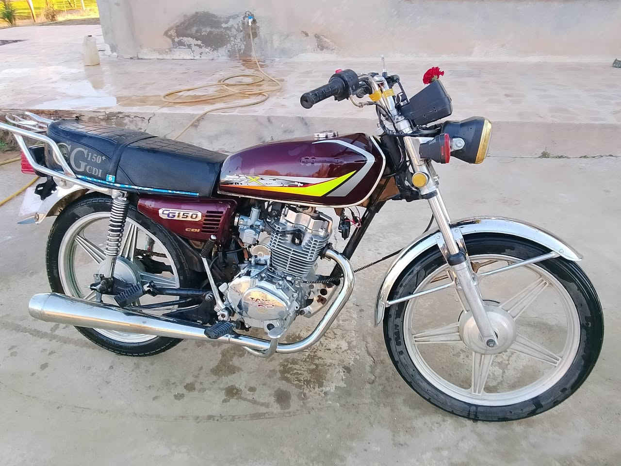 سلام عليكم دراجه البيع جني موديل 19 ناشاط فول مانقصه كلشي مكان بيجي سعر 300بي مجال  شراي موشراي لا تعبني أومروس ***********
