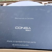 مكانس روبوت كونجا 990 عدد 2جديده بالكارتون شرط الشغل كنس ومسح كامل ملح...