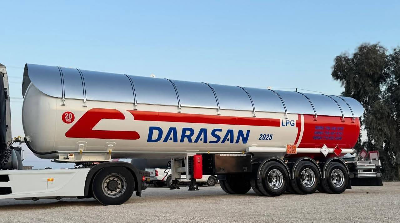 بشرى سارة لزبائننا الكرام
مستمرين معامل الغاز
مستثمرين  المحطات الأهلية
نعلن عن وصول وجبة يوم 15/1/2026
وبدء حجوزات حوضيات الغاز الناقلة
 شركة دارا قصاب مصنع DARASN
 لتجهيزهم  بالحوضيات الناقلة للغاز السائل LPG المطابقة للمواصفات المعتمدة في وزارة النفط 
 لجميع المحافظات العراقية وبنظام النقد والاقساط 
 للاستفسار عن الأسعار يرجئ التواصل 
***********
