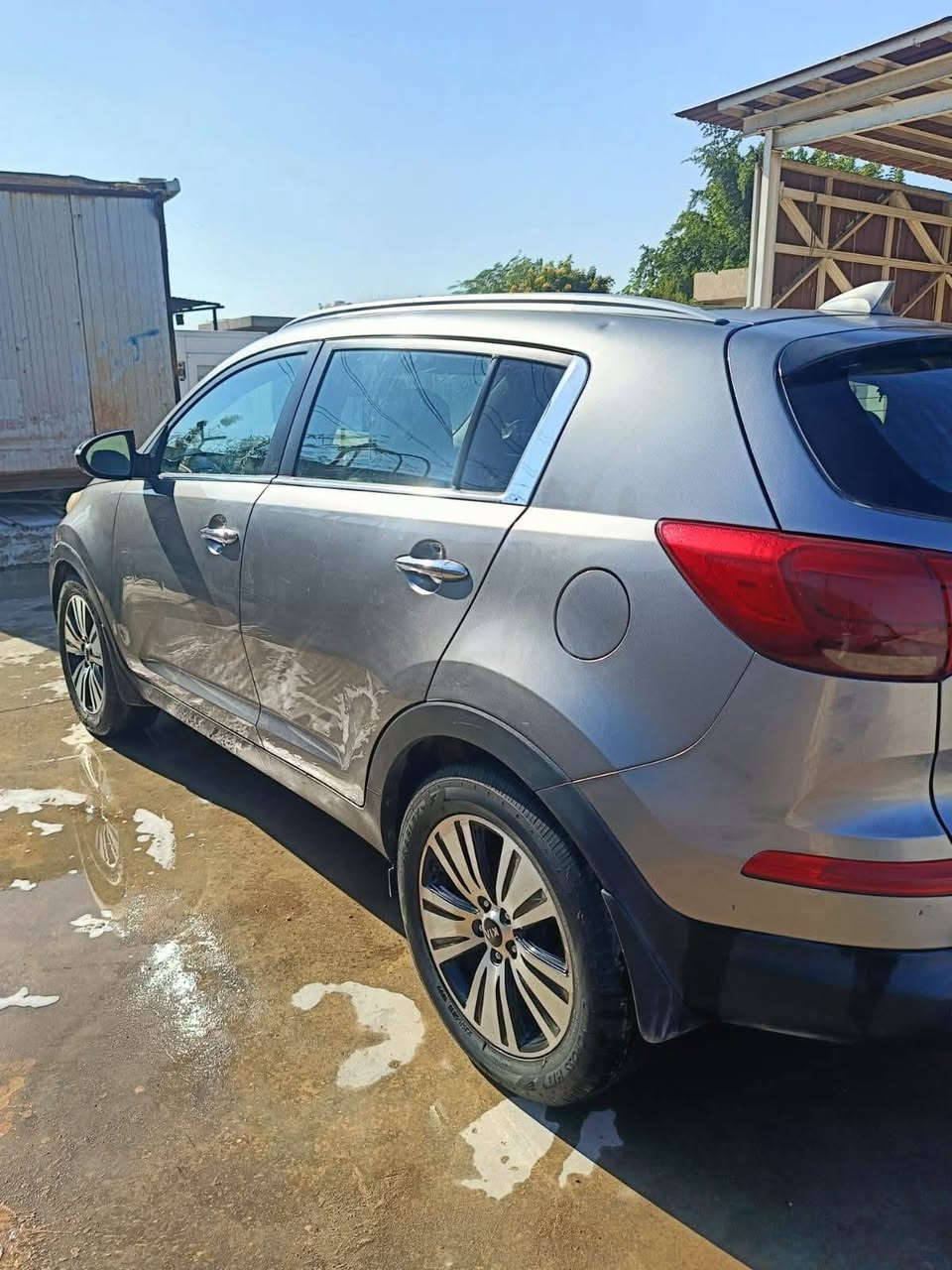 كيا سبورتج 2015 وارد امريكي حادثها چاملغ امامي جهه السائق ،، محرك 2400 رقم بغداد السعر 135 بيها مجال مكانها بغداد حي آور ،،***********
