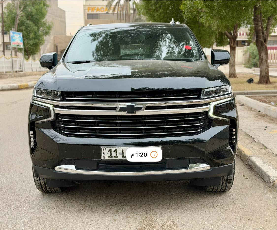 شوفرليت تاهو 
2024 فئه LT  علامه ضوئية 
وكالة المنصور  ماشيه 94 الف كيلو 
كفاله عامه ومغلفه ppf اصلي 
رقم بغداد بسمي 
مكاني بغداد 
السعر 520 ورقه 
الأتصال ***********
