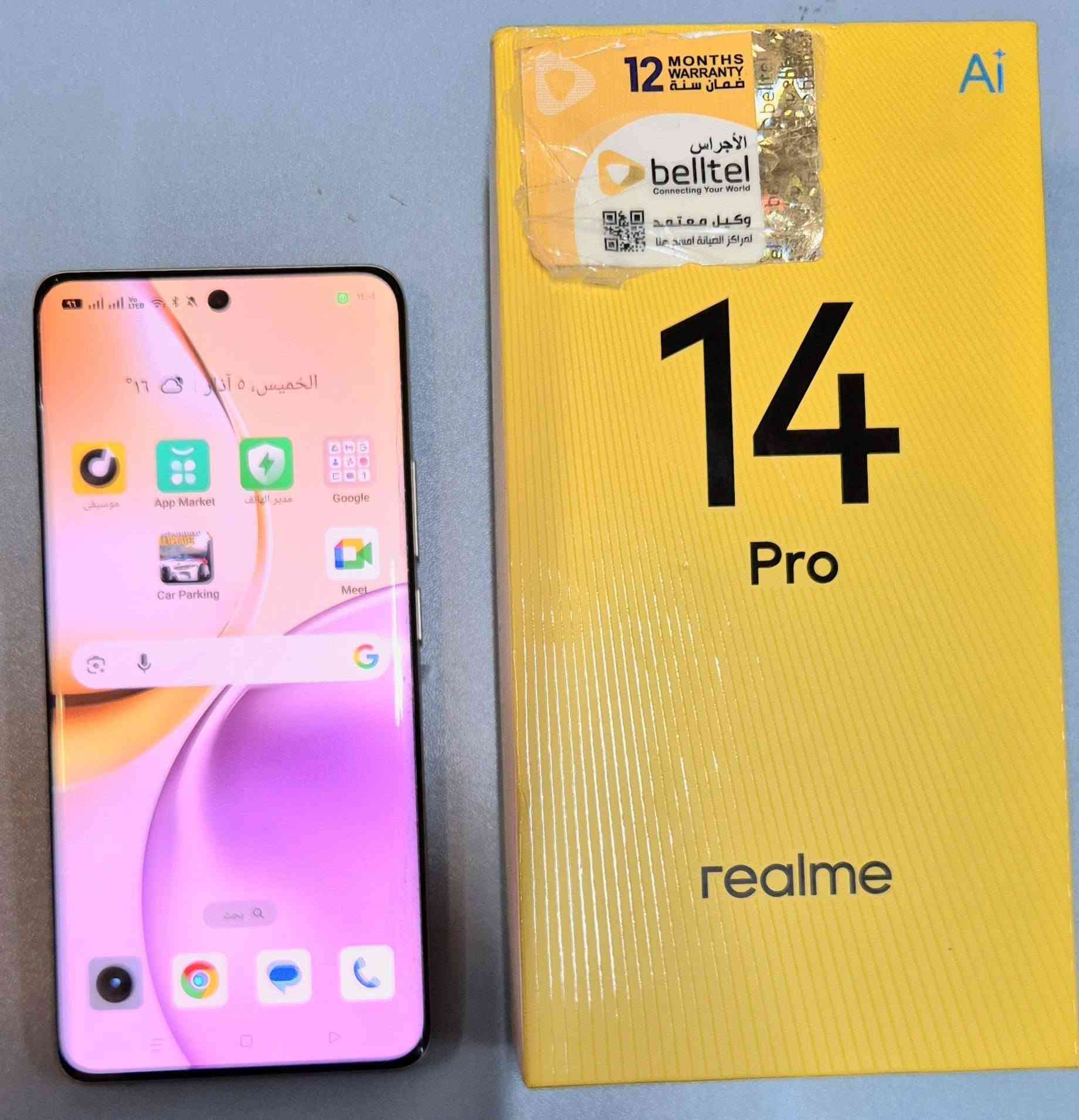 السلام عليكم   realme 14 pro   للبيع الجهاز بعده جديد امانه الله ما مستخدم هواي 350  الف وبي مجال   
***********
