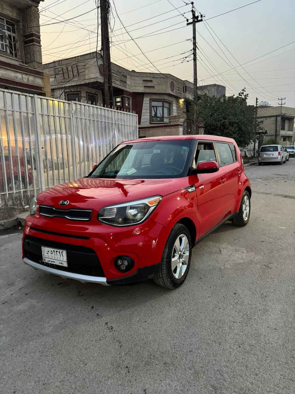 كيا صول للبيع موديل 2019 ماشيه 26 الف سيارة على وضع شركة حادثة جاملغ وبنيد فقط صور حادثة مرفقه بل منشور الباقي مكفوله محرك 1600 مكان سيارة بغداد الرصافة سعر 118 ورقه رقمي ‭0778 230 9022‬
