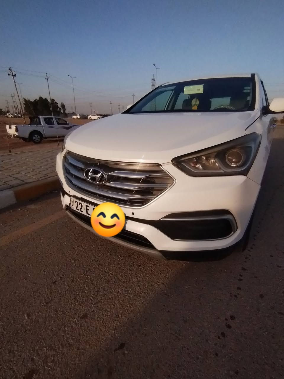 السلام عليكم سنتافي موديل2018وارد امريكي مكينه اربعه سلندر بيهه قطه صبغ جاملغ امامي جهت سايق مرشوش وقبق جنطه بلادي  مبدل شاشه لمس جبيره بلاد تخم تاير جديد حداديه جديده كير ومكينه مكفولات رقم اربيل تحويل ثاني يوم سنويه ل29 *********** السعر 155وبيهه مجال غليل عنوان واسط الحفريه
