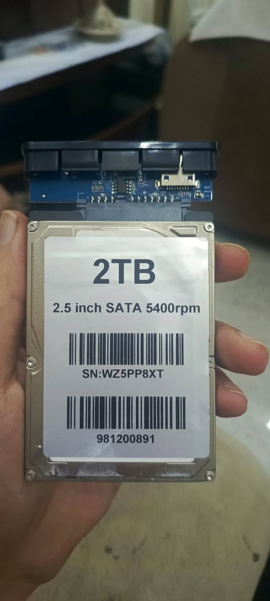 هارد 2 تيرا HDD
كدامكم هذا الي طلع بالفحص شكد تنطون بي سعر


**إذا كنت صاحب هذا الإعلان وتريد حذفه لأي سبب، رجاءا أرسل رسالة إلى الدعم الفني**