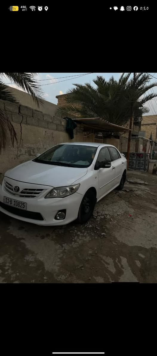 كورلا ٢٠٠٩ للبيع جاهزه للاخير
تخم تاير جديد
كير ومكينه مكفولات 
تحويل ثاني يوم 
مكاني بغداد الدوره رقم (***********)
السعر ١٠٥ وبيها مجال قليل
