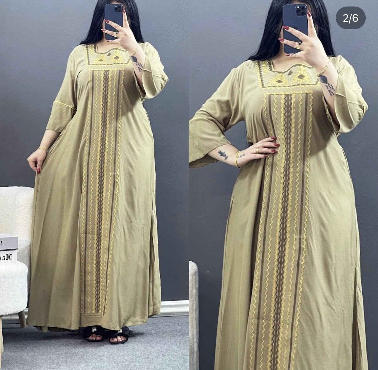 دشداشة كشمير مطرز خامه درجه اولى
✨الالوان تخبل 
✨ 
قياسات 2XL  3XL 4XL. 5XL 

للحجز والاستفسار  👈🏻 خاص
توصيل 🚚 بسمايه الف
بغداد5000
محافظات 6000


**إذا كنت صاحب هذا الإعلان وتريد حذفه لأي سبب، رجاءا أرسل رسالة إلى الدعم الفني**