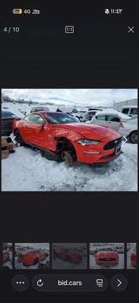 موستنك جي تي الشكل الجديد للبيع موديل 2022السيارة ماشية 21الف كلو السي...