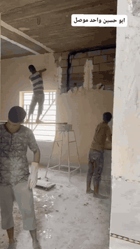 سديره • جص بياض ثلج • فريق 5أسطوات 5عمال