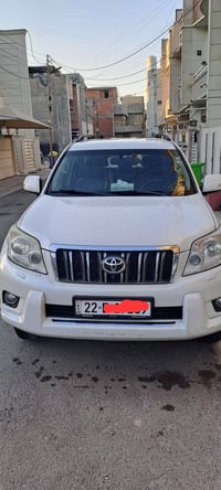 برادو 10 اربعه سلندر رقم اربيل الجديد مكفوله من الضربه والصبغ كير محرك...