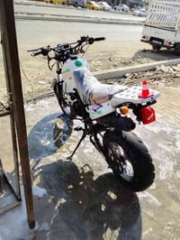 قفاز كاوسكي دراجه نضيفه وحلوه مكينه تخبل تيرات جدد سلف شغال هندل شغال ...