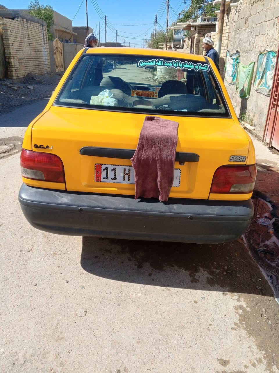 السلام عليكم
سايبا 2018 بأسمي رقم بغداد إنكليزي مبدل جاملغ أمامي فقط كير ومكينه جدد تبريد شغال 
السعر المطلوب 42 مكاني بغداد المعامل الحسينية 
الاتصال على الرقم ***********
