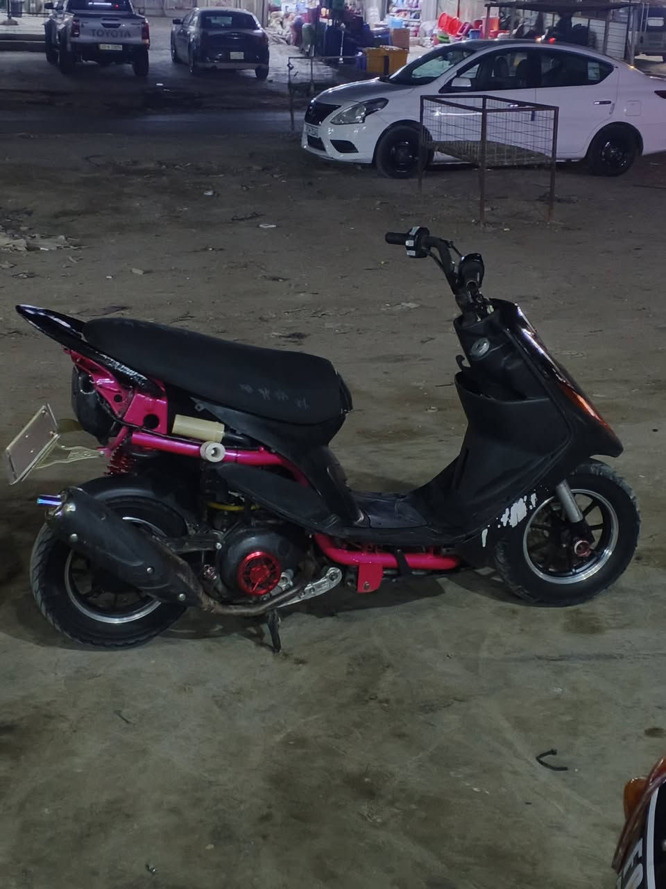 سلام عليكم مال لعب شاصي كرزي مكينة 55 شرط بطناش تجفيت جديد الله يشهد قبل 13 يوم ولفات وبوشة وبستم وزنجيل كلة جديد دراحة لا نضوح لا تبخير ولا تاخر الصبح نكرة سلف بكل وقت بيهة تزويد واضح بل صور مكاني بغداد العبيدي السعر 550 وبيهة مجال رقمي *********** واسف علة الاطالة ❤️❤️❤️❤️
