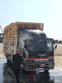 هينو طيره محرك 80خط واحد لا تنقيص ولا تبخير كير وكسل أنكر تايرات 17ونص...