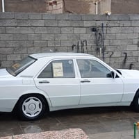 مرسيدس 190 طيارين 1991 رقم قادسيه دولي  مكينه وكير ونجي ناعم جديد  حدا...