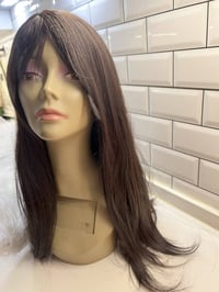 باروكة أصلية • شعر مخلوط • ٥٥سم