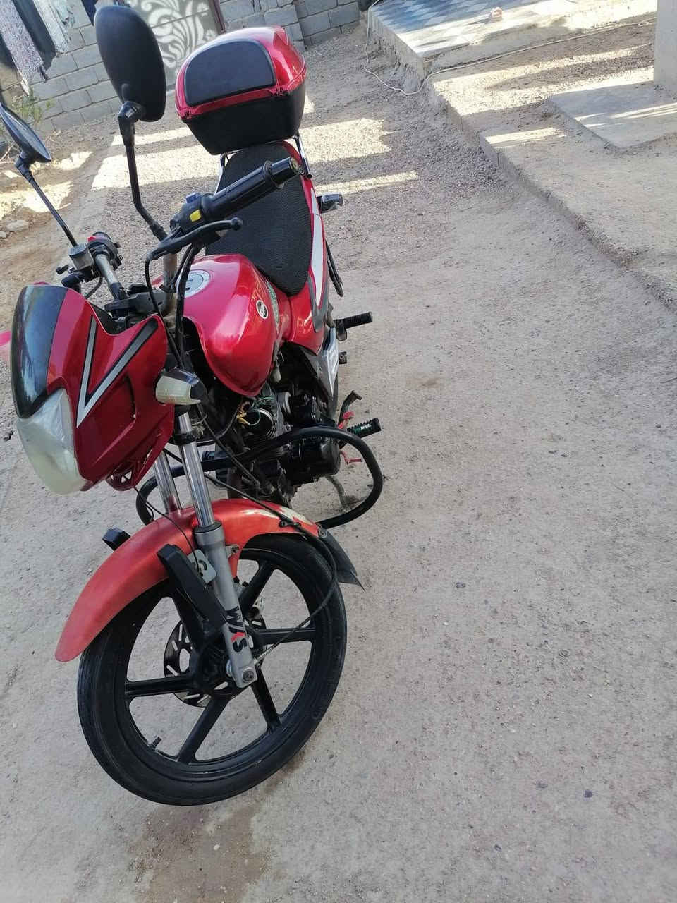 السلام عليكم مكلف بالنشر دراجه سايم 2019نضيف كله شغال مابي نقص السعر 850 مكان الكرمه /اتصال ***********
