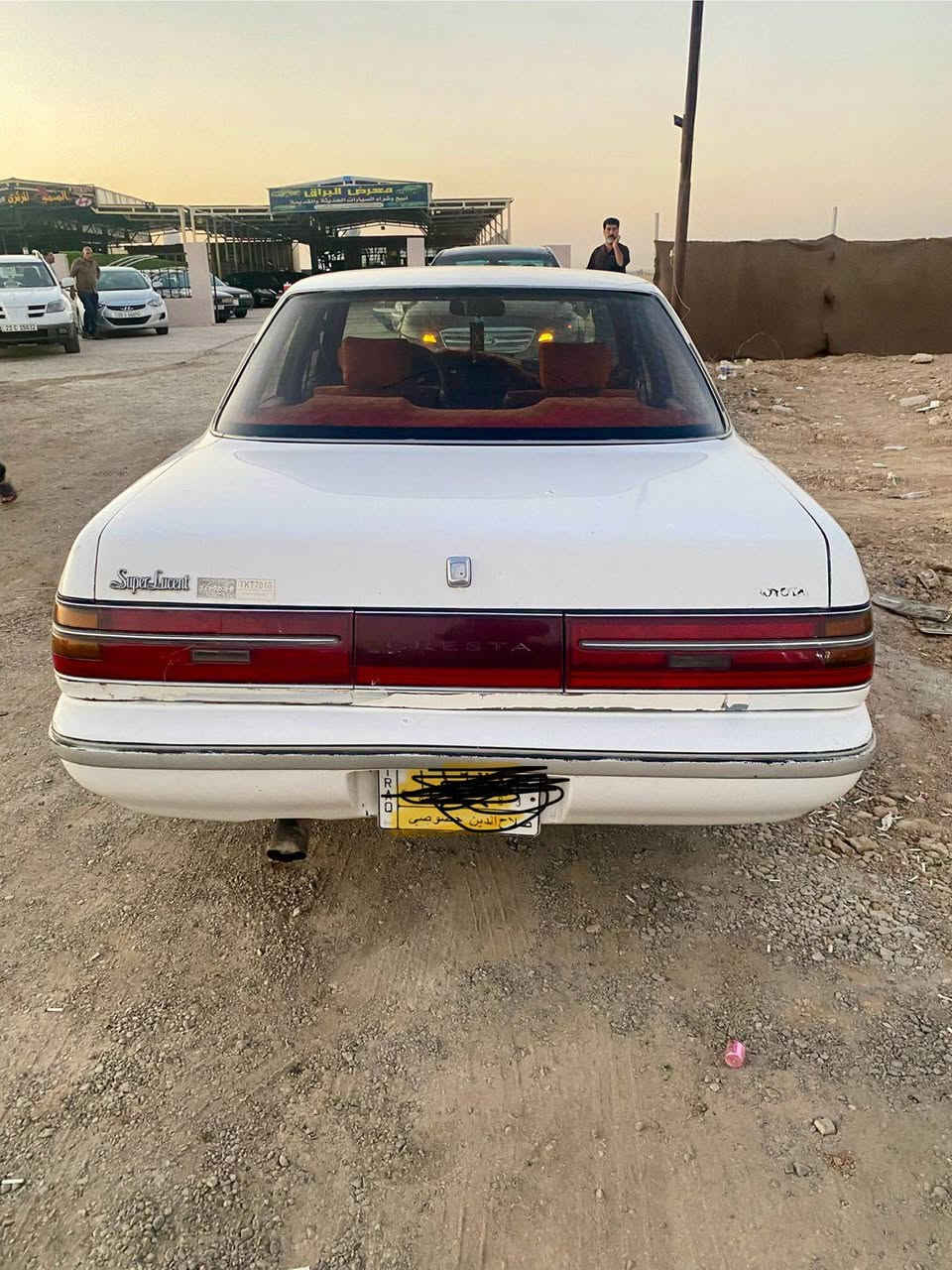 كرستا شطح تكم موديل ١٩٩٢ بدون صبغ محرك ٢.٥ ٦ سلندر كير ومكينة نظيفة تايرات جدد صدر زين بدون صبغ دواخلها نظيفة 
سنوية لل ٢٠٢٧ مشروع وطني رقم صلاح الدين 
عارضها ب ٤٠ بيها مجال بسيط 
مكانها ديالى بعقوبة


**إذا كنت صاحب هذا الإعلان وتريد حذفه لأي سبب، رجاءا أرسل رسالة إلى الدعم الفني**