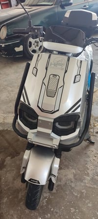 دراجة شحن ماتركس 6 بطاريات 20A 72V (بطاريات ربع عمر) يعني يرادلهن تبدي...