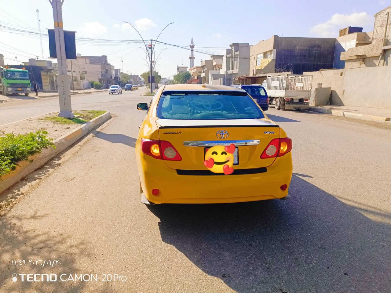 السلام عليكم عندي هاي الكورولا رقم كركوك باسمي رقم انجليزي للبيع بالفيس ما متواجد اي استفسار اتصال بالرقم ***********
