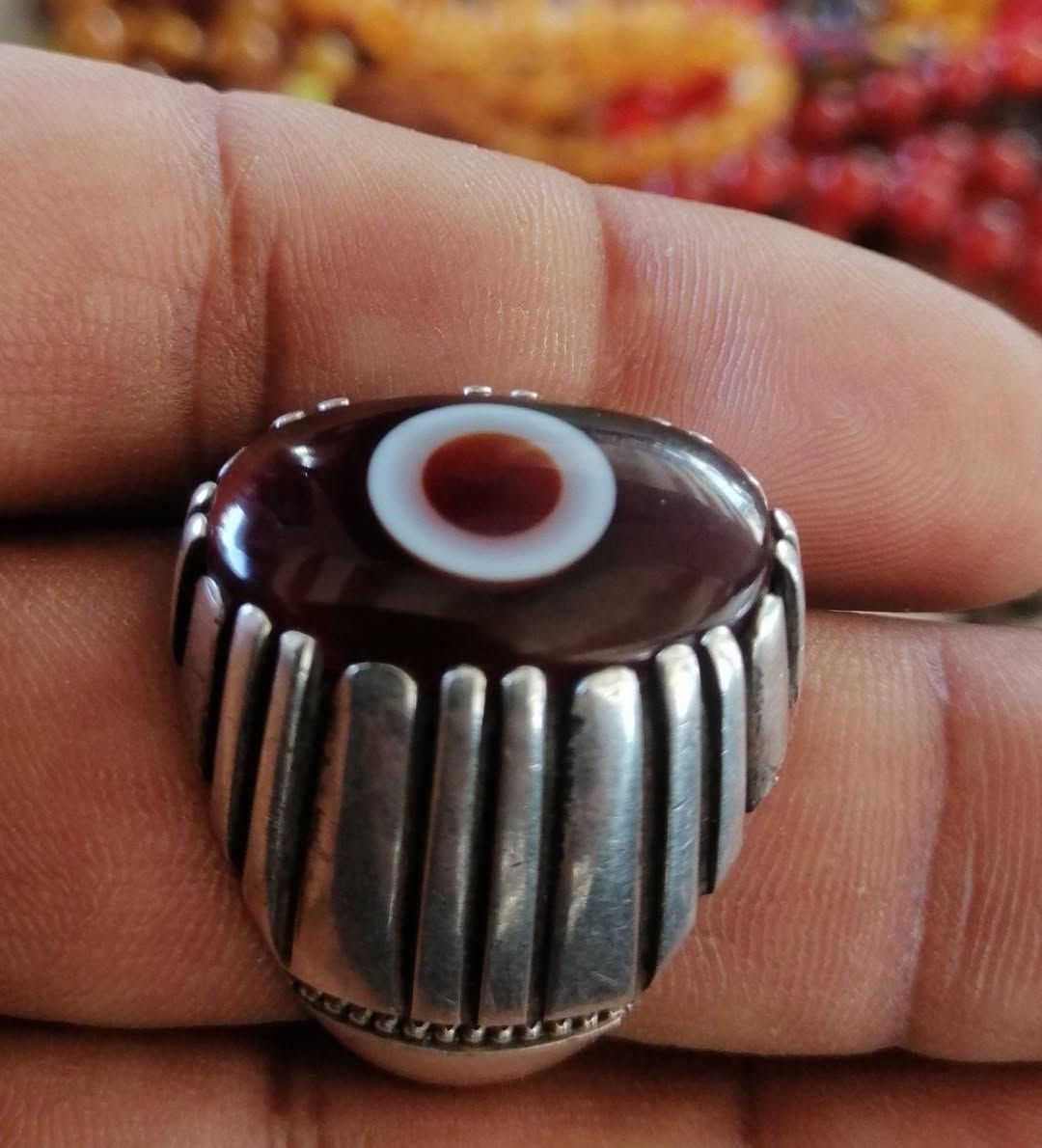 دومآ نريد أن تنال اعجابكم فيما ننشر من احجار نادره وجميله نقدم لكم جوهره من السليماني الدبسي النادر يمتاز بصياغه في غايه الروعه للبيع على الخاص اوالاتصال على الرقم التالي ***********
