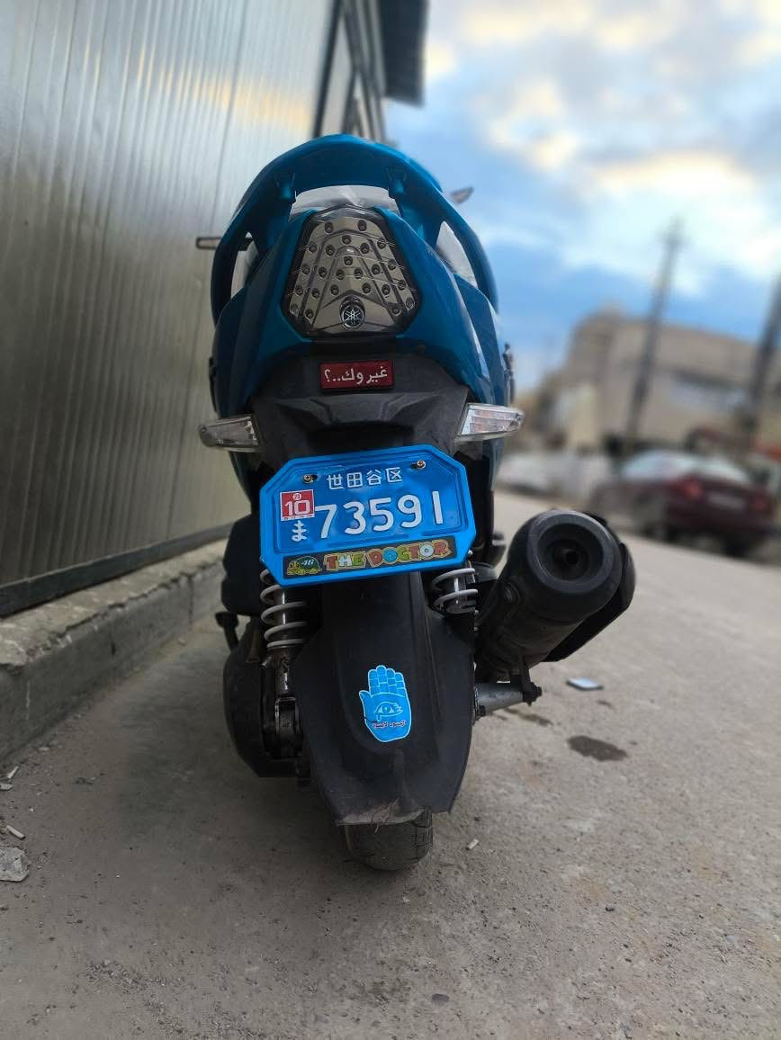 السلام عليكم دراجه GTR موديل٢٠١٢ نظيف وجديد ودراجه خير من الله شلعه ومعدله لايت شغله واشاير شغله نكره سلف مكينه بلادي مامفتوح مكان غزاليه شارع الضغط استفسار عل رقم *********** سعر مليون وبي مجال للطيبين
