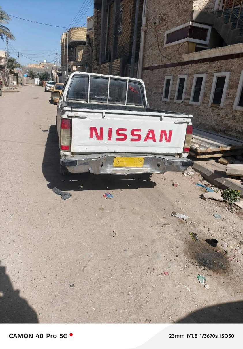 سلام عليكم. بيكم نيسان.  2002
ضايعه سنويتهه سياره جاهزه.  مكاني. ناصريه مركز  رايدهه ب30
***********
