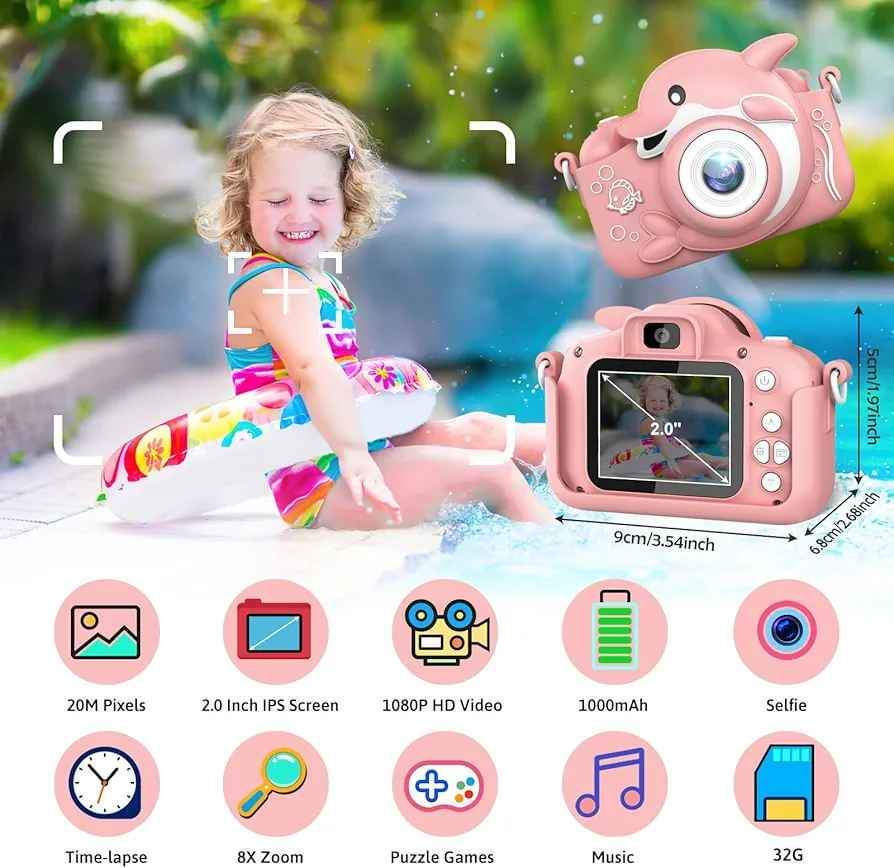 💖💖 كاميرا Hangrui للأطفال، كاميرا رقمية عالية الدقة 1080 بكسل للأطفال مع بطاقة ذاكرة 32 جيجابايت، كاميرا للأطفال بشاشة 2.0 بوصة، كاميرا للأطفال من سن 3 إلى 12 عامًا.💖💖

🦋🦋كاميرا Hangrui للأطفال مع بطاقة TF سعة 32 جيجابايت، فيديو عالي الدقة 1080 بكسل مع تصميم خارجي لطيف على شكل دولفين ومواد آمنة وشاشة IPS خاصة، تعد كاميرا الأطفال هذه هدية مثالية للأولاد والبنات من سن 3 إلى 12 عامًا.
تعتبر كاميرا الأطفال هذه سهلة الاستخدام للغاية، فهي تدعم تسجيل الفيديو والصور الشخصية وتسجيلات المؤقت والألعاب الممتعة التي يمكن أن تعزز تفكير الأطفال.ستمنح كاميرا أطفالك المزيد من المتعة.🦋🦋 

💓💓التصوير الفاصل الزمني20.0 ميجا بكسل و 1080 بكسل فيديو عالي الدقة: تم تجهيز كاميرا الأطفال بشاشة IPS مقاس 2 بوصة وعدسة مزدوجة عالية الدقة مع 20 مليون بكسل ودقة فيديو 1080 بكسل، مما يحسن جودة الصور ومقاطع الفيديو.
كاميرا صور متعددة الوظائف للأطفال تدعم تسجيل الفيديو والتشغيل والغالق التلقائي وتسجيل الفاصل الزمني والتكبير الرقمي 8x و28 إطارًا مضحكًا للصور و6 مرشحات ألوان و5 تأثيرات مرآة لمساعدة الأطفال على الحصول على تجارب تصوير مختلفة.💓💓

⭐⭐ تحتوي كاميرا الصور الخاصة بأطفالنا على بطارية مدمجة قابلة لإعادة الشحن بقوة 1000 مللي أمبير، بعد الشحن الكامل، تعمل لمدة 3-4 ساعات. تدعم الجهد والتيار: تيار مستمر 5 فولت/0.5-1 أمبير يمكن للأطفال الاستمتاع بمتعة التقاط الصور دون القلق بشأن البطارية.⭐⭐

💞💞 تأتي الكاميرا للأطفال مع جراب سيليكون مقاوم للصدمات، مصنوع من مادة السيليكون الصديقة للبيئة، ومتين وآمن، ويوفر حماية فعالة ضد السقوط.💞💞

🌟🌟 هذه الكاميرا للأطفال هي أفضل هدية لأطفالك في أعياد الميلاد ورأس السنة والمهرجانات. يمكنك اصطحابهم إلى أي مكان والتقاط صور لأي شيء يجدونه مثيرًا للاهتمام لإيقاظ رغبة الأطفال في استكشاف العالم.🌟🌟

🚗🚗توصيل 5 الف لجميع المحافظات 🚗🚗

💖💖متابعة الصفحة ليصلكم كل جديد💖💖 بغداد, العراق


**إذا كنت صاحب هذا الإعلان وتريد حذفه لأي سبب، رجاءا أرسل رسالة إلى الدعم الفني**