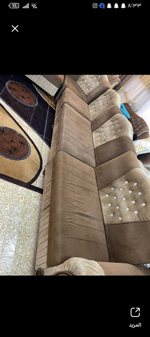 ديوان اخو جديد خشب عراقي نضيفه فول
القياس7امتار السعر150وبيها مجال بسيط العنوان حي السكر للاستفسار خاص #موصل #الجميع #للبيع #المتابعين


**إذا كنت صاحب هذا الإعلان وتريد حذفه لأي سبب، رجاءا أرسل رسالة إلى الدعم الفني**