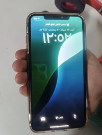 آيفون XS ماكس • بطارية ٩٨% • ظهر مكسور