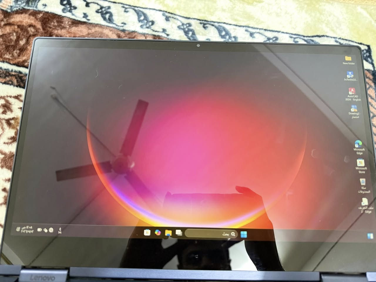 سلام عليكم لابتوب للبيع
Lenovo Yoga Chromebook C630

لابتوب لينوفو 3in1 قلاب 360 درجة + لمس + 4K

i7-8550

كرت شاشة 8 كيكا 620

هيكل من معدن ليس بلاستك 

حجم شاشة 15.6 IPS  4K

رام 16 سرعة 2400

ذاكره 128

يدعم خاصية HDR

وندوز 11 

بطاريه بحالة فوق الجيدة 

كيبورد عربي إنكليزي 

مخرج Type-c 2

مخرج  sd 

مخرج USB 1

مخرج اوكس 

كامرة بدقة HD
 
ملحقاته كارتونه فقط بدون شاحن تكدر تشحنه أي شاحنه جوه 45 واط تايب سي 

مابيه أي مشاكل فقط صوت يرادله تعريف فقط 

توصيل موجود لجميع المحافظات 

سعر 300 و بيها مجال

مكاني نجف كوفة حي متنبي تواصل ***********
