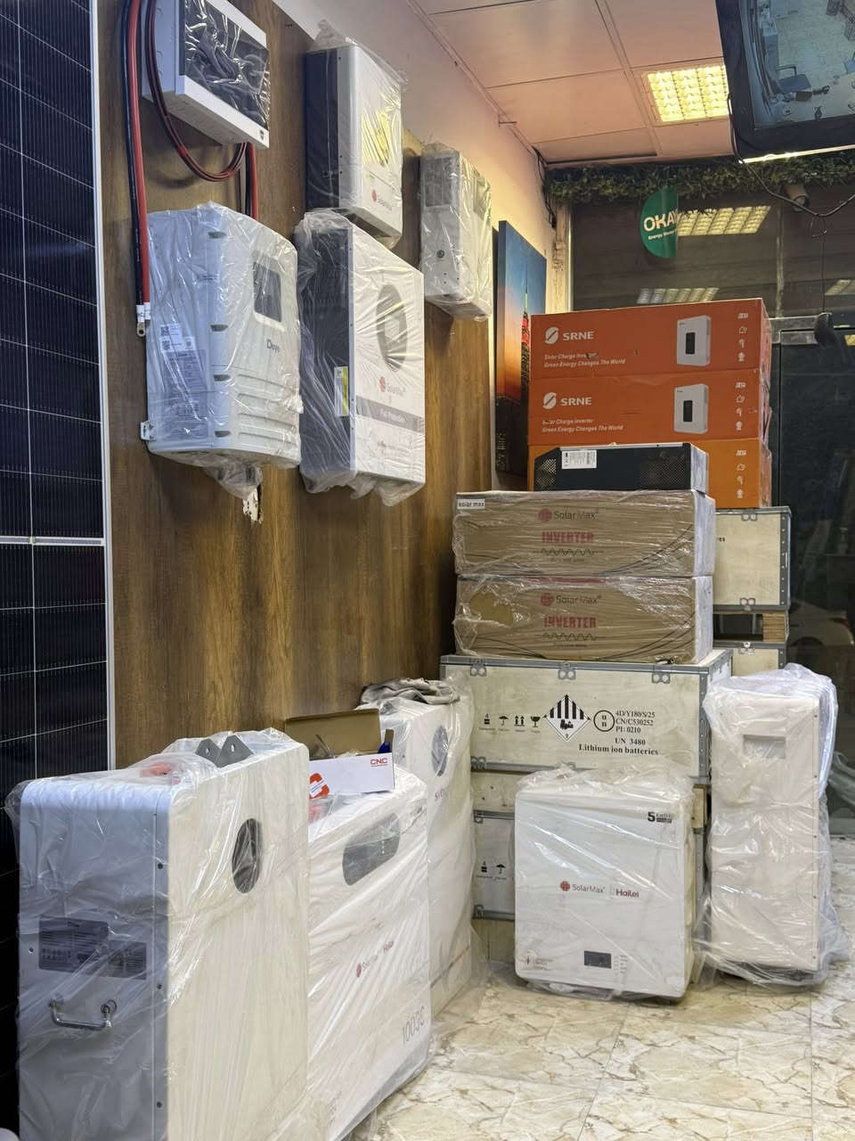 نيو سولار لمنظومات الطاقه الشمسيه 

للخدمات والطاقه الشمسيه
محطه واحده لبيع مواد الطاقه الشمسيه
محطه واحده لتجهيز مشروعك

كوادر هندسيه متخصصه   في مجال تصميم وتنفيذ وتجهيز منظومات الطاقة الشمسية في العراق وفي تقديم حلول طاقة شمسية متميزة.

المهندس مؤيد الباوي 
***********
مركز المبيعات
***********
***********

الصيانه والخدمات 
المهندس ازاد الجاف
‏‭+٩٦٤ ٧٧١ ٥٤٤ ٤٤٣٥‬
‭
