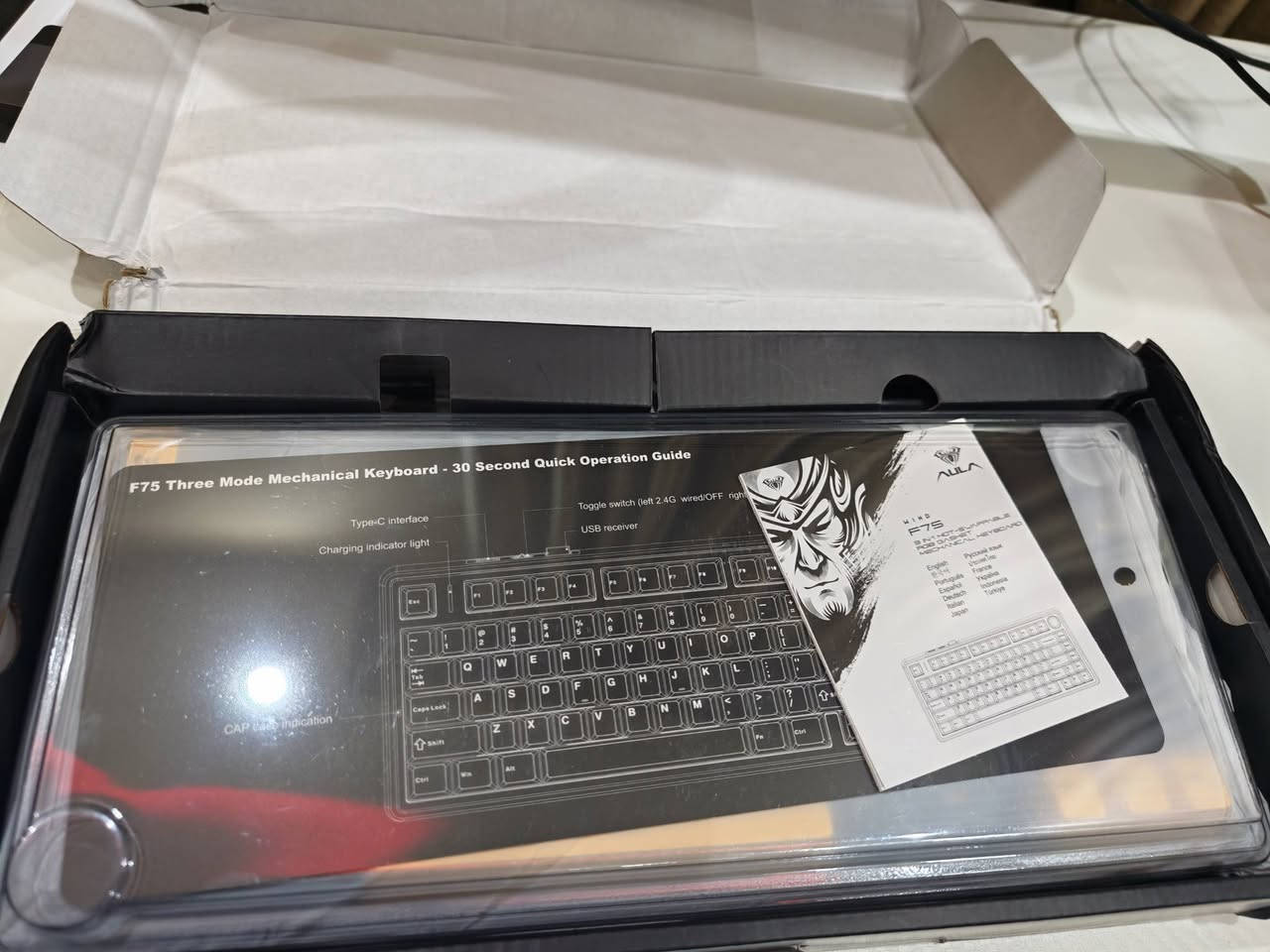 السلام عليكم
كيبورد AULA F75 وايرليس جديد غير مستخدم للبيع او المراوس باتاك شارك سعره 60 الف قفل مكاني البنوك او شارع فلسطين وهذا رقمي ***********
