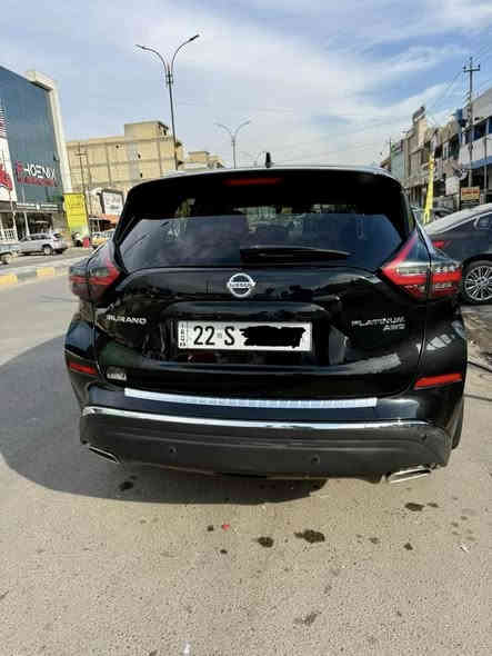 السلام عليكم نيسان مورانو بلاتينيوم 2022 وارد امريكي السيارة كلين تايتل بدون ايرباك فول موصفات اعلئ فئة 6 سلندر فور ويل داخل ابيض بصمة كشنات جلد كهرباء فتحة فور ويل شاشة كبيرة كامرة خلفية حساسات خلفية وباقي الموصفات المعروفة السعر 210 وبيها مجال حك الجية المكان بغداد الدورة  رقمي ***********
